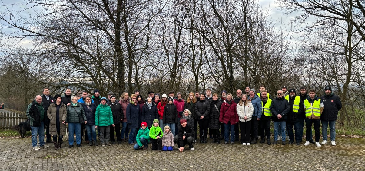Gruppenbild Winterwanderung